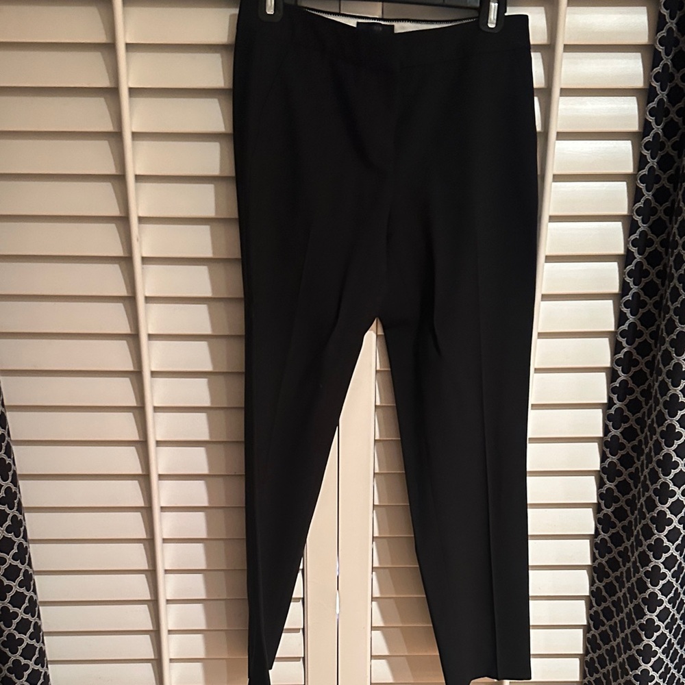 J. Crew Classic Black Cropped Pants